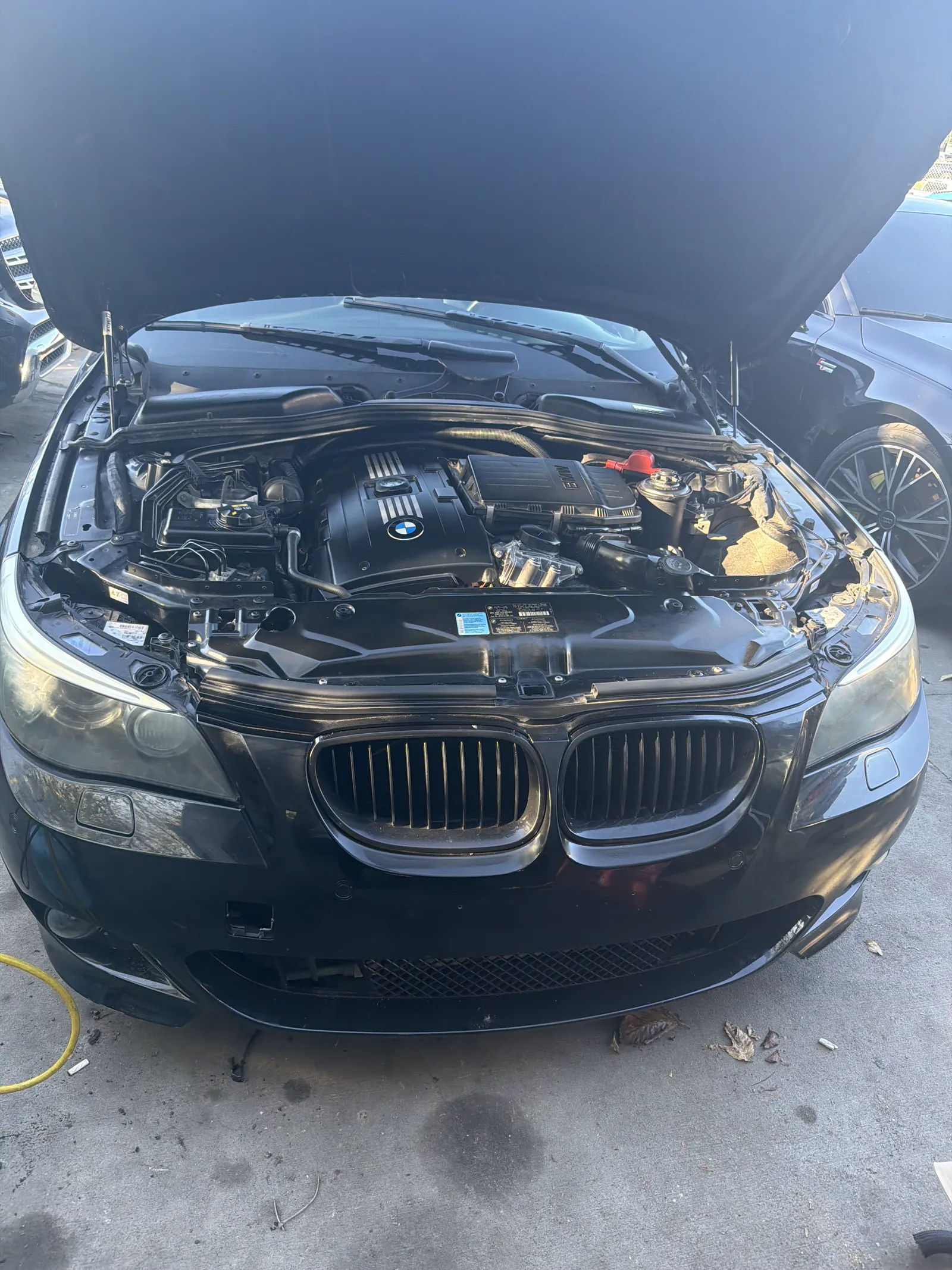 Customer car at Mentor Auto Service in Nashville, TN.